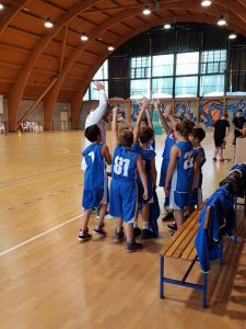 categoria esordienti dell'ecs basket crescentino